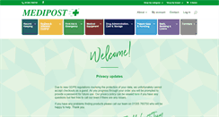 Desktop Screenshot of medipost.co.uk